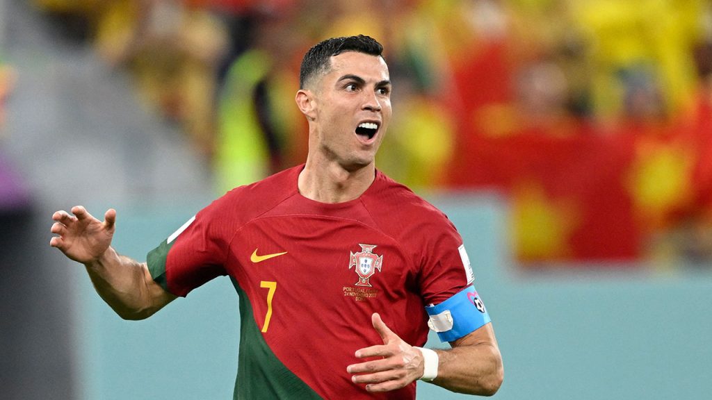 Breaking another record, 'Ronaldo' made 197 caps for the national team.